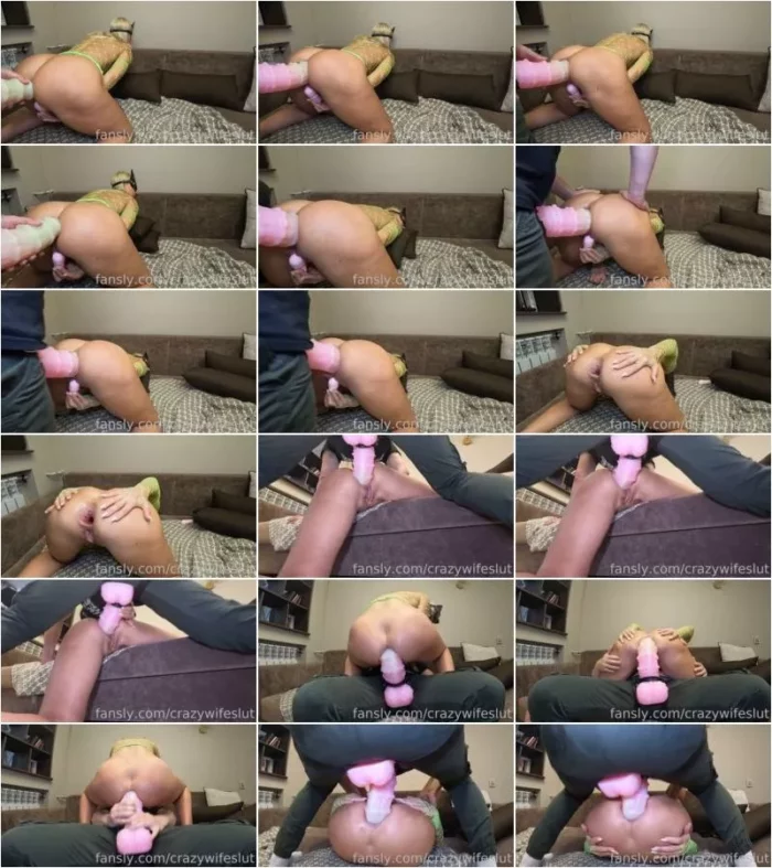 CrazyWifeSlut - Extreme Video 19 (2025) [FullHD 1080p] (Dildo)