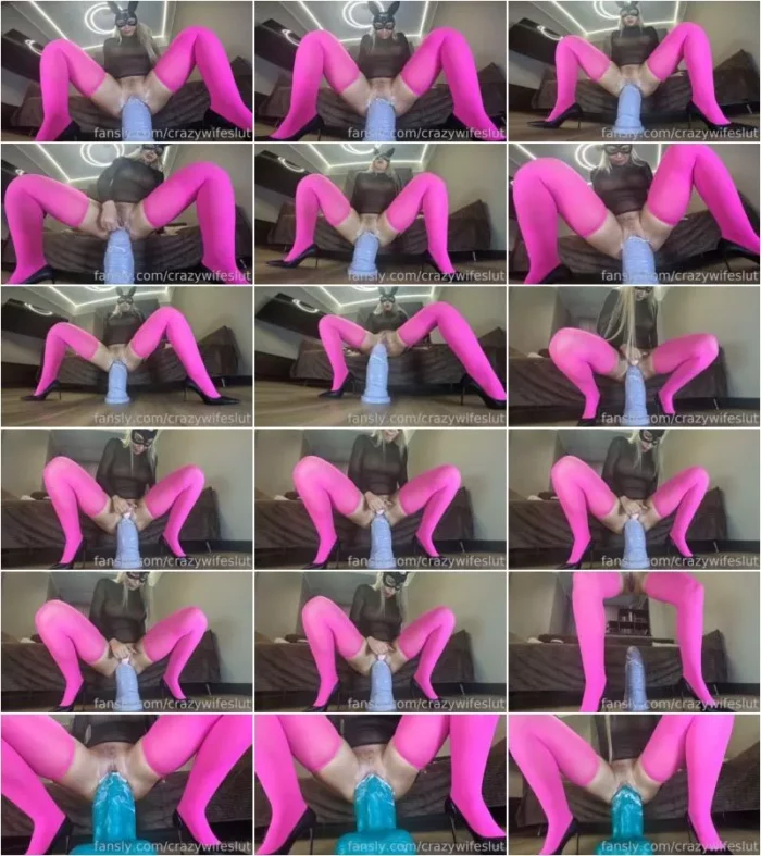 CrazyWifeSlut - Extreme Video 31 (2025) [FullHD 1080p] (Dildo)