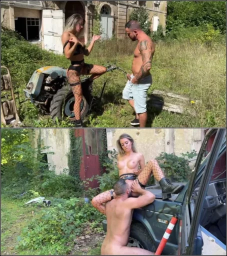 Polly - Polly discovers urban exploration... and shes very excited about it 08.11.2025 [FullHD 1080p] (French Porn)