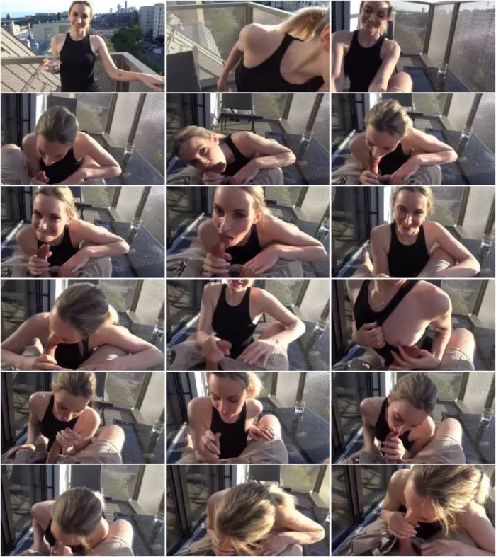 Micky-Muffin - Public Blowjob auf Balkonien [FullHD 1080p] (MDH)
