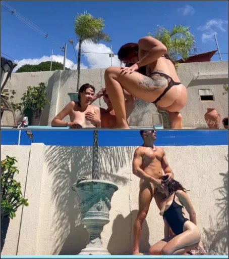 Maidens Place, April BigAss - Pool Party Couple Swap 05.09.2025 [FullHD 1080p] (Pissing)