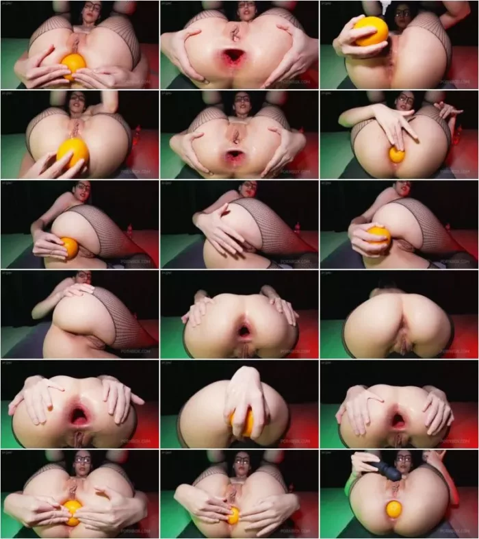 Ivy Lopez - ANAL ORANGE GAPING BUTTHOLE [FullHD 1080p] (Dildo)