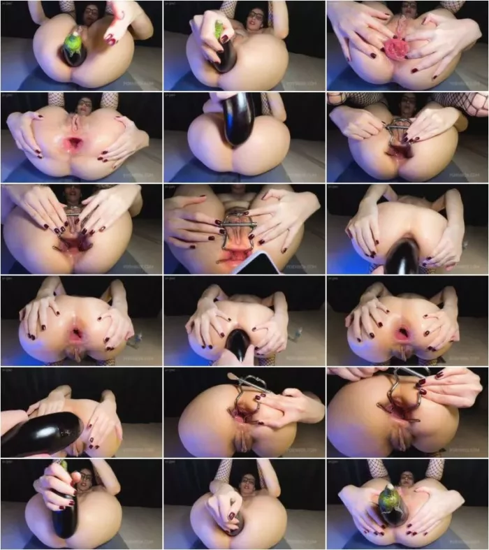 Ivy Lopez - EGGPLANT AND SPREADER GAPES [FullHD 1080p] (Dildo)