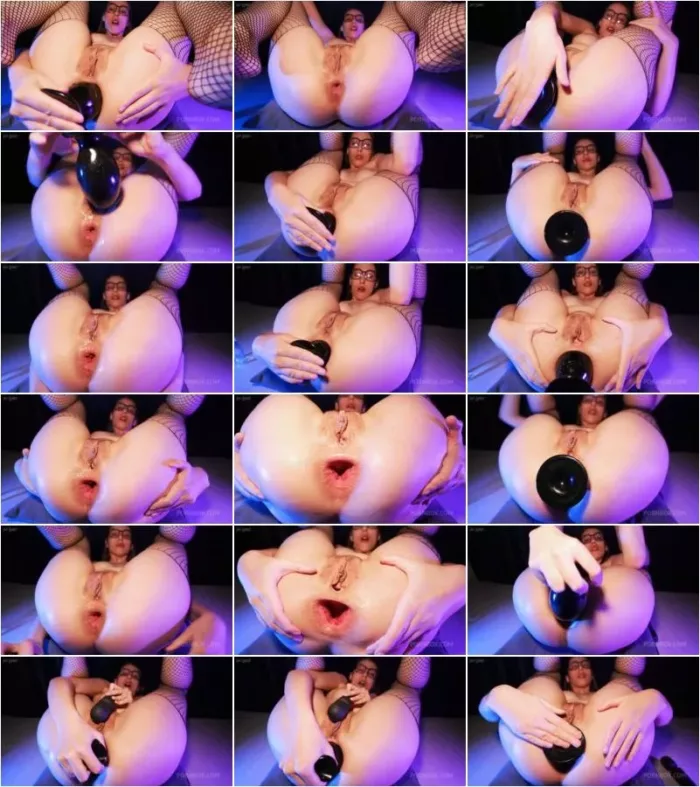 Ivy Lopez - HUGE 8cm BUTT PLUG ANAL GAPES [FullHD 1080p] (Dildo)