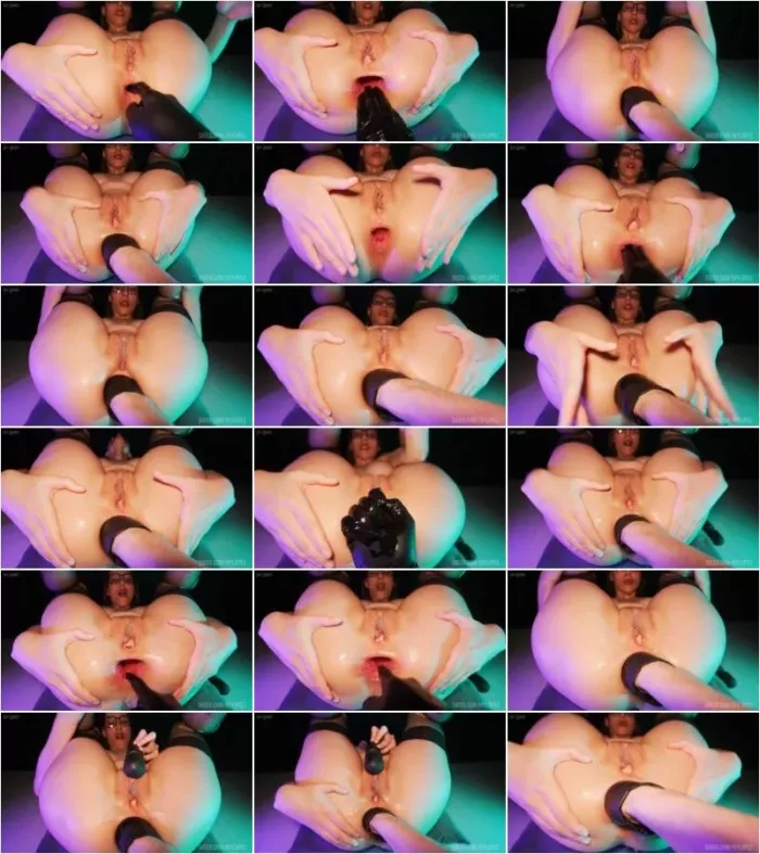 Ivy Lopez - POV ANAL FISTING AND GAPES [FullHD 1080p] (Dildo)