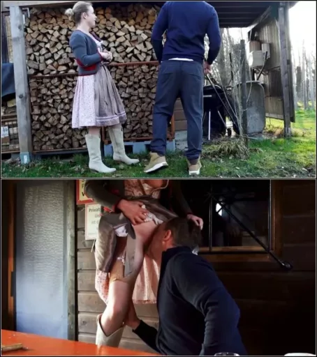 Mia_Adler - Echt Handarbeit am Holzfaller Lager - Bayerisches Madchen braucht Fullung nach der Holzarbeit [FullHD 1080p] (MDH)