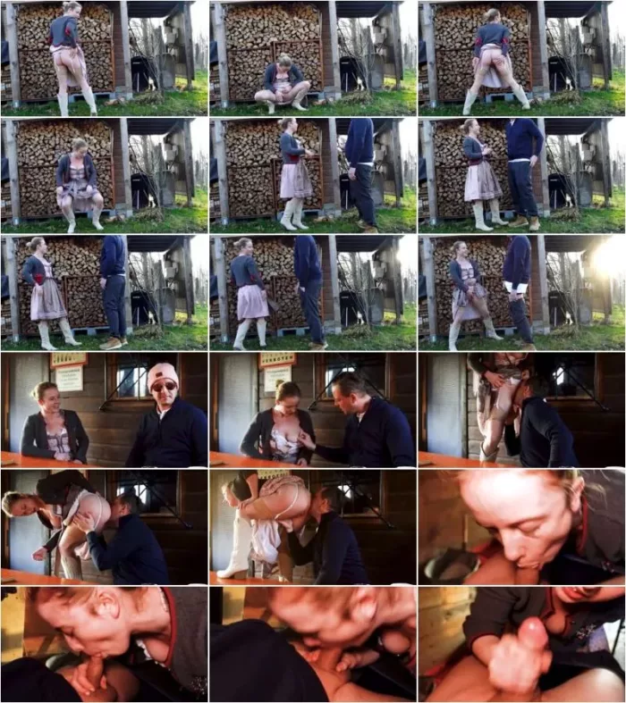 Mia_Adler - Echt Handarbeit am Holzfaller Lager - Bayerisches Madchen braucht Fullung nach der Holzarbeit [FullHD 1080p] (MDH)