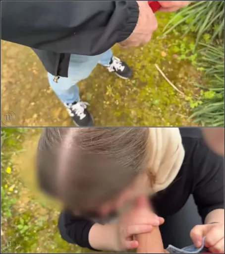 TheTemptingTwosome - Riskanter Blowjob in offentlichem Park im Urlaub [HD 720p] (MDH)