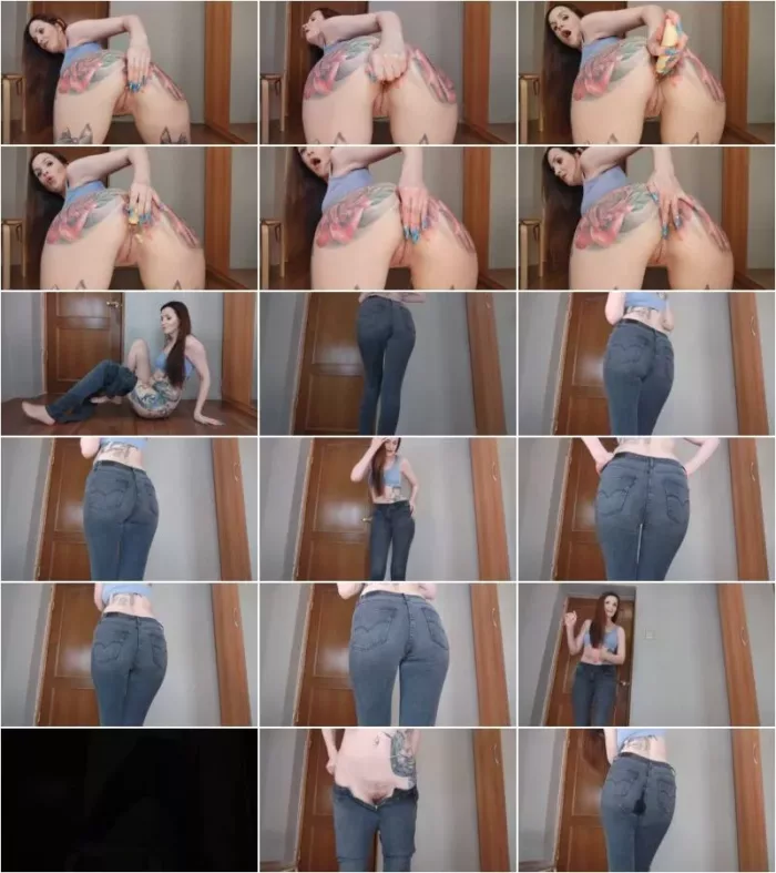 AssPrincessHot - Banana InsertionsJeans Fetish [FullHD 1080p] (Dildo)