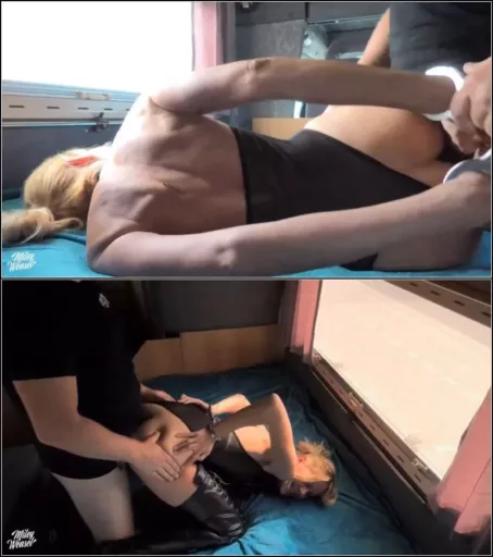 Miley-Weasel - Geile blonde Polizistin gefesselt und vom Falschparker gefickt [FullHD 1080p] (MDH)