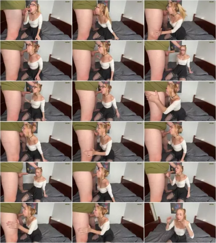 DreamFoxy - Hardcore Sloppy Facefuck - Susser Sabber Tropft Auf Ihre Strumpfe - Auf Ihr Susses Gesicht [FullHD 1080p] (MDH)