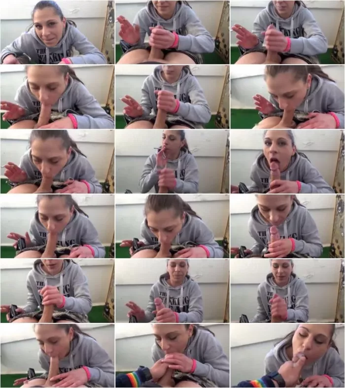 Sweet_Chili - Nachbarn uns egal - Blowjob auf Balkon [HD 720p] (MDH)