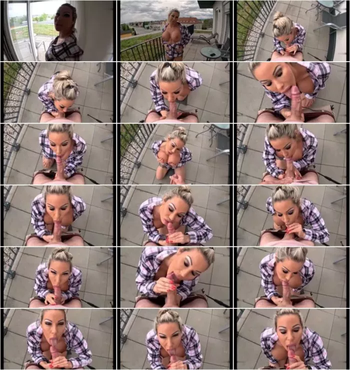 DanielaCoraHansson - Blowjob auf der Terrasse [2K 1080p] (MDH)