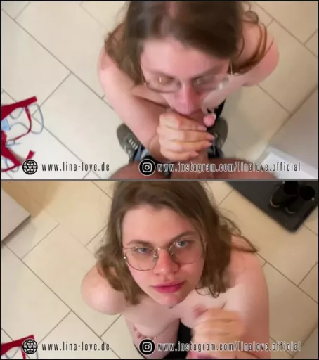 Lina_Love - 18 Jahre und den Vermieter mit Deepthroat leer gesaugt [FullHD 1080p] (MDH)