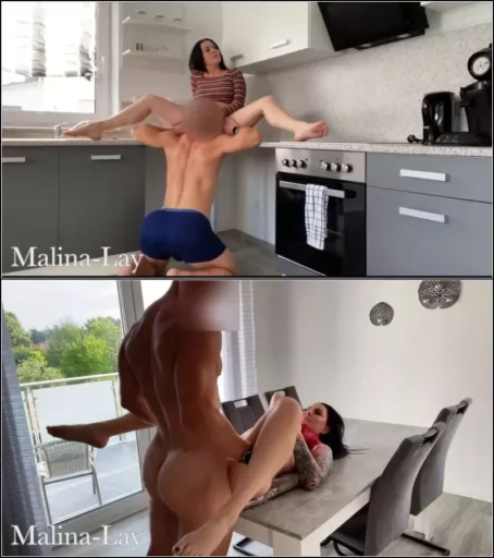 Malina-Lay - 18 Jahrigen Sohn meiner Freundin fickt die heisse Milf so hart das sie zerstort [FullHD 1080p] (MDH)
