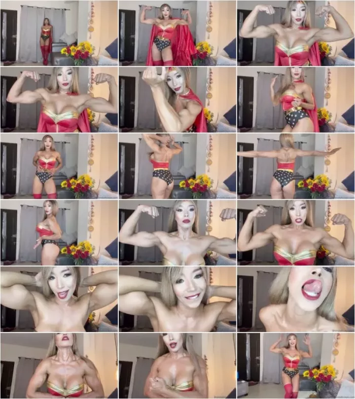 Brenda Biceps - 2025-10-31 Happy Halloween guys_) Wonder Women is here! [FullHD 1080p] (Muscle Girl)