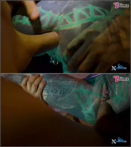 Z-Filmz - Der wachdienst von BBC erwischte ein Tatowiertes Madchen das ihre muschi durchfickt [FullHD 1080p] (MDH)