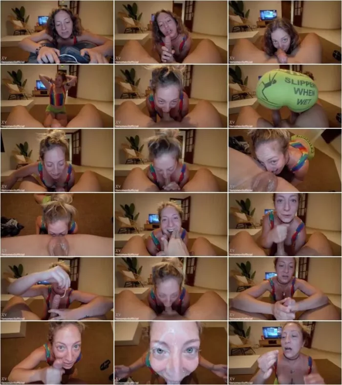 Venom_Evil - SCHLAMPIGER GESICHTSFICK FUR VENOM EVIL MIT SPERMA IN DEN AUGEN [FullHD 1080p] (MDH)