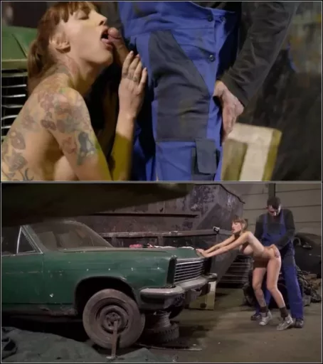 Diether-v-Stein - Rothaarige Mechanikerin Paula Rowe wird von mir in der Garage gefickt [FullHD 1080p] (MDH)