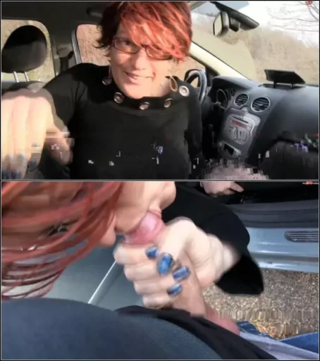 Popp-Sylvie - Spontaner Blowjob am Parkplatz [FullHD 1080p] (MDH)