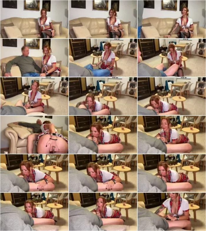Sexy-Rachel - Hobby-Hure dreht mit User - Ich blase ihm die Eier leer [FullHD 1080p] (MDH)
