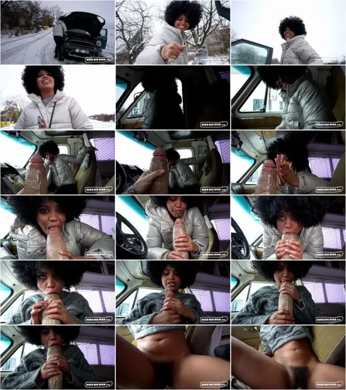Selva Lapiedra - Afro Babe Trapped In Snowstorm Dick Was Her Only Way Out Part 1 [FullHD 1080p] (Mike Big Dick)