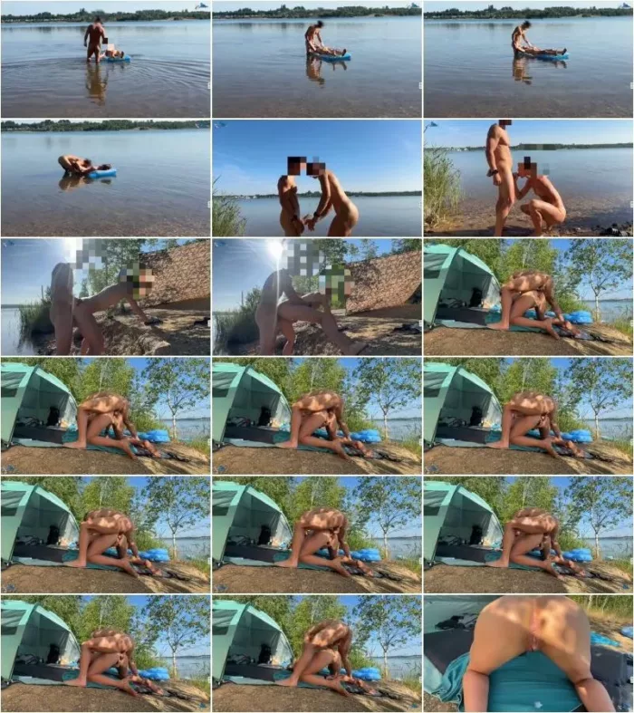 Gym-Slave - Nackt am See - Jetzt wird geblasen, gefickt und reingespitzt - Creampie Muschi [FullHD 1080p] (MDH)