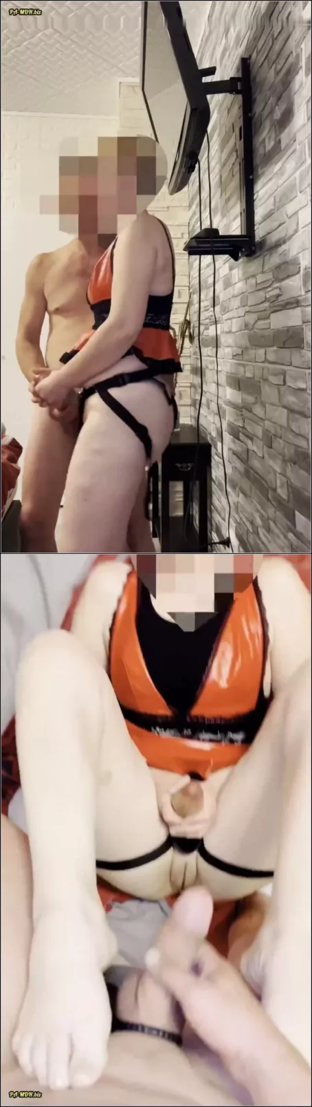 SashMash - Paar Spielt Mit Strap-on [SD 1920p] (MDH)