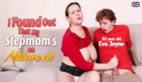 Eva Jayne - Eva Jayne (EU) (52) & Benjamin Zee (30) - 52 year old MILF is a huge star on mature.nl and her stepson just found out and wants to know more [Full HD 1080p] (Mature)