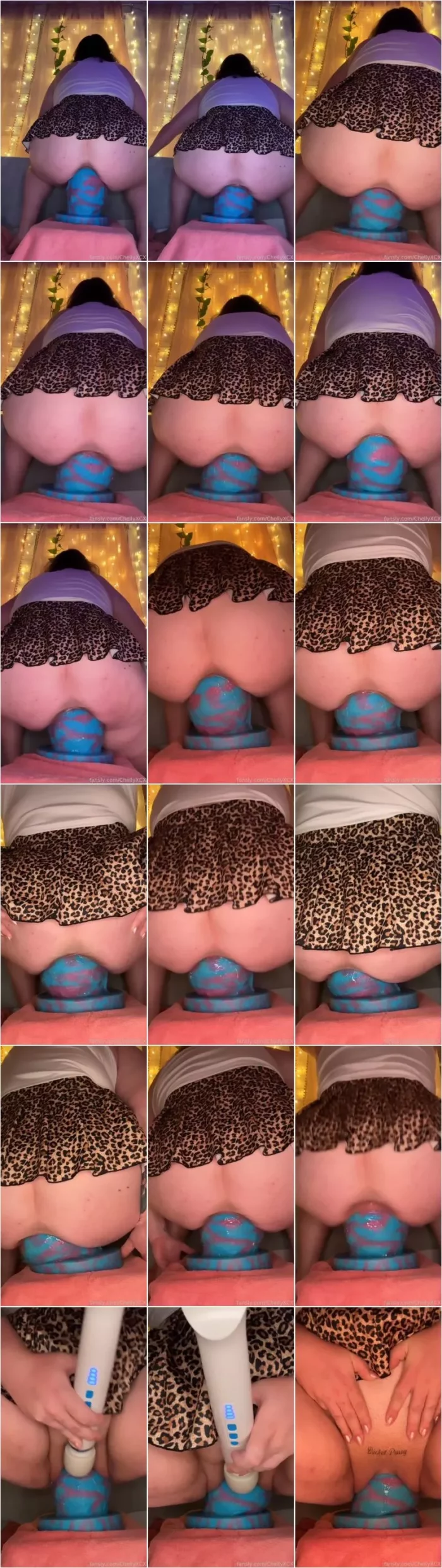 ChellyXCX - Video 47 [SD 1920p] (Dildo)