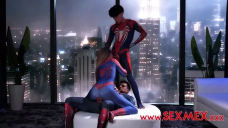 Lula Stocch - Lula Stocch (Spider Girl Banged By Superheroes) [Full HD 1080p] (Latina porn)