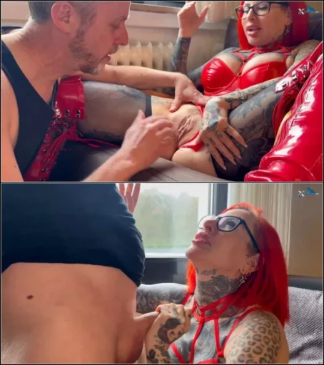 Cat-Coxx - Ehemann zum devoten Spermalecker erzogen [FullHD 1080p] (MDH)
