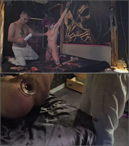 Kinkypaar6 - Sub bekommt roughes Analtraining [FullHD 1080p] (MDH)