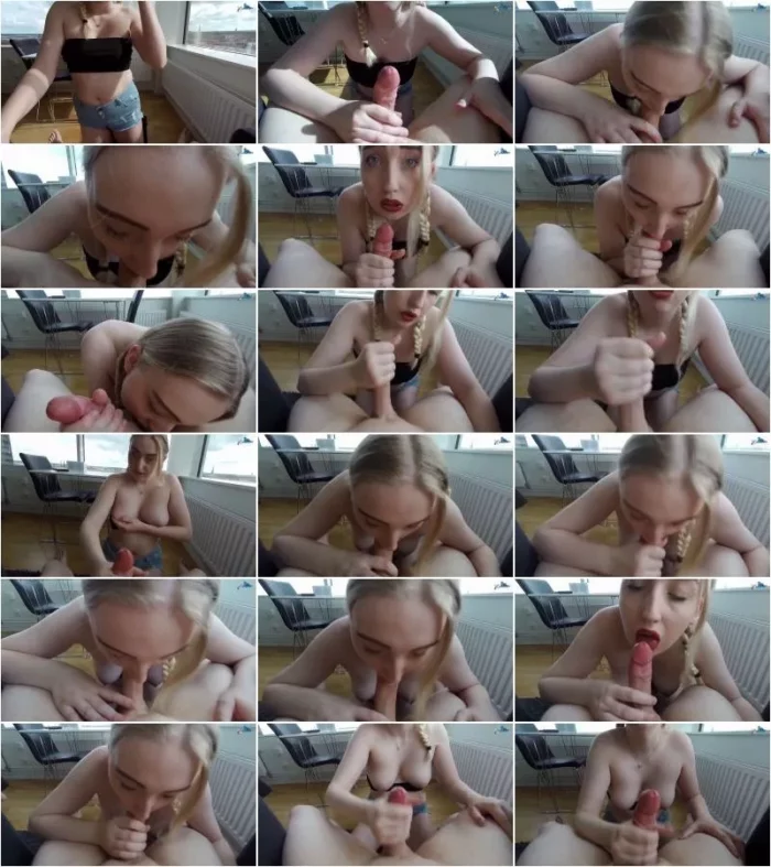 Maya_Johansson - College Teen lutscht den Schwanz ihres Chefs, um ihren Job zu behalten - Riesiger Cumshot [FullHD 1080p] (MDH)