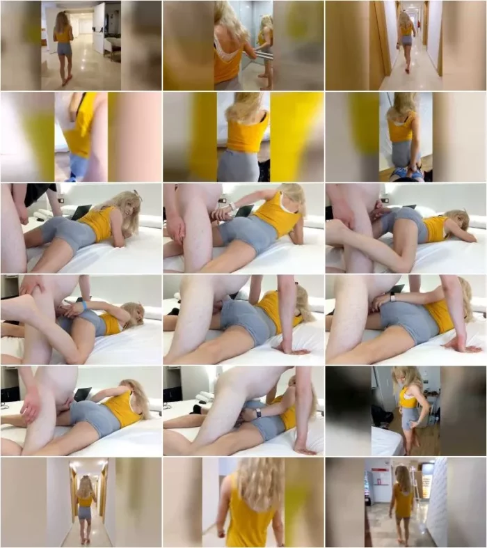 TV_Helena_Kimberly - Geil in meine Yoga Shorts gefickt - Vollgewichst gehts durchs Urlaubs Hotel [FullHD 1080p] (MDH)