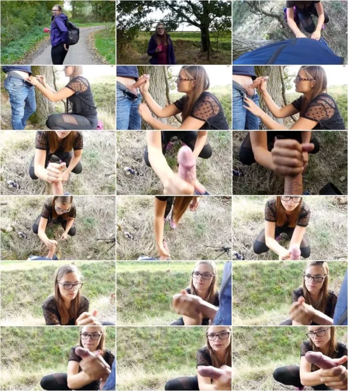 Victoria_Peter - Handjob am Wegesrand beim Wandern [FullHD 1080p] (MDH)