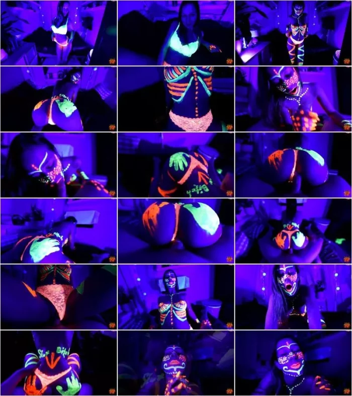 Lia-Fox - Crazy Schwarzlicht Neon Fick als Avatar-Schlampe [FullHD 1080p] (MDH)
