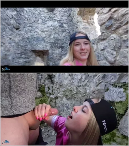 Mia_Adler - Erwischt - Vn Unbekannten beim Bergwandern erkannt - Jetzt ficke ich schon in einer Burg [FullHD 1080p] (MDH)