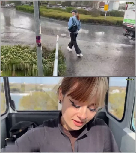 SallyDinosaur - Riskante spritzige Gondelfahrt - Blowjob date in der Seilbahn [FullHD 1080p] (MDH)