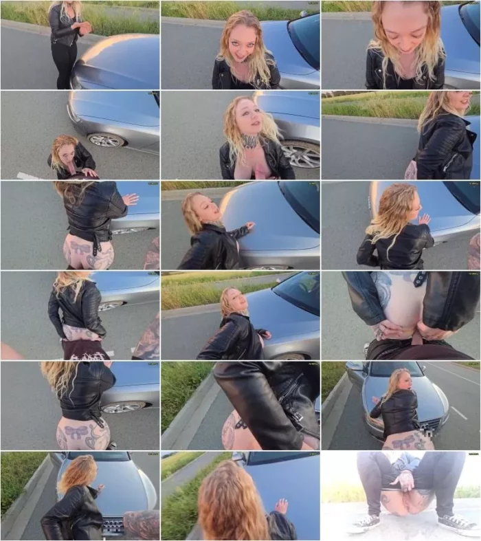 Valery_Venom - Autopanne Ne, Trick 17 - Ich wollte nur seinen blanken Schwanz - CREAMPIE AM STRASSENRAND [FullHD 1080p] (MDH)