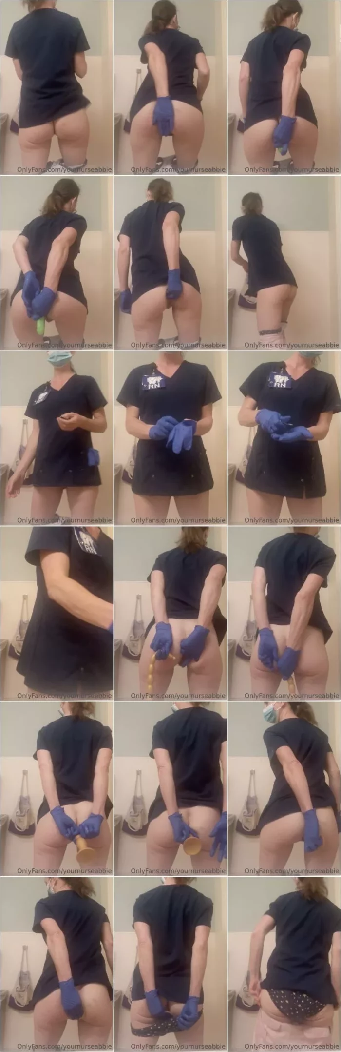 Nurse Abbie - Extreme Video 043 (2025) [SD 1196p] (Dildo)