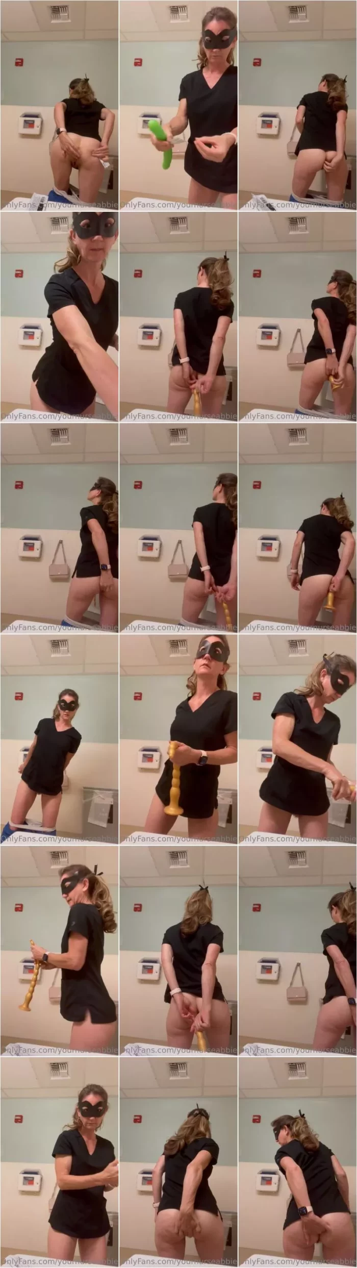 Nurse Abbie - Extreme Video 083 (2025) [SD 1280p] (Dildo)