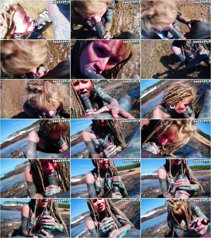 Anuskatzz - Outdoor POV Blowjob - Schlampig durch die Wellen - Lily Lu [FullHD 1080p] (MDH)