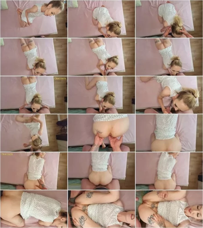 Ginacolada - Im Kleid POV in Hals und Fotze gefickt [FullHD 1080p] (MDH)