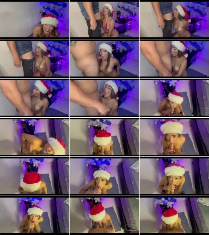 ClarkKennt - Meine susse stiefschwester macht mich zu Weihnachten an und gibt mir einen blowjob, um mein sperma zu schlucken [FullHD 1080p] (MDH)