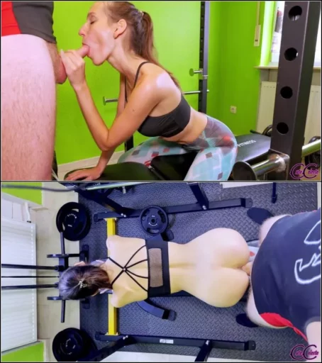 CuteCeleste - Schlanke Susse fickt lieber im Fitnessstudio anstatt zu trainieren [FullHD 1080p] (MDH)