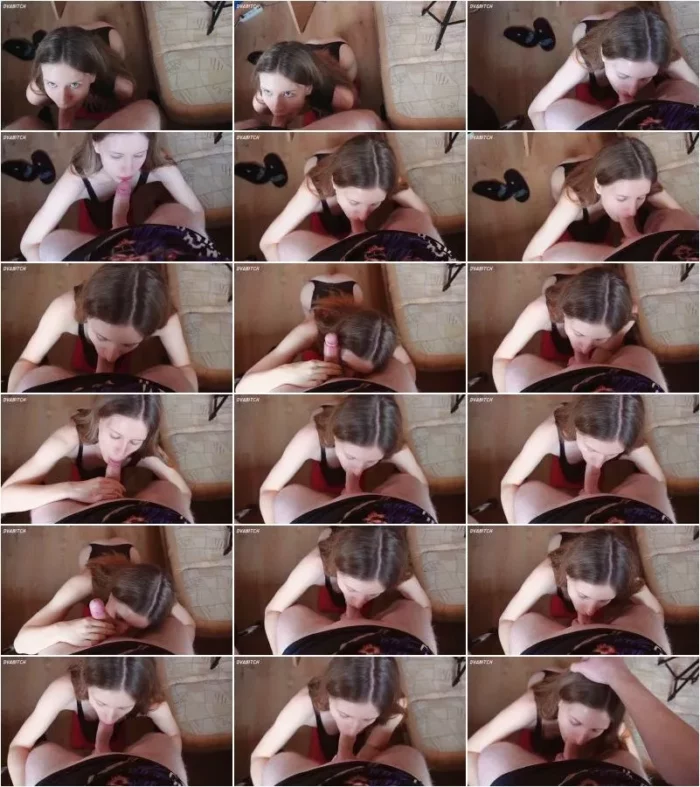 Dvabitch - POV Schone Amateur Brunette gibt sinnlichen blowjob [FullHD 1080p] (MDH)