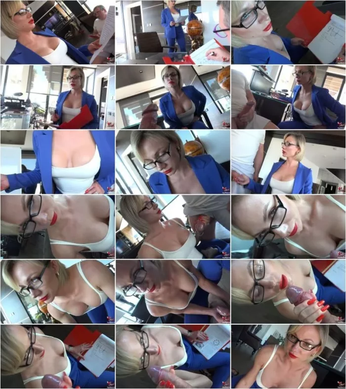 Angel The Dreamgirl - 2026.04.28 You Can’t Focus… Cleavage, Red Lips & Teacher Tease POV [UltraHD/4K 2160p] (Clip4sale)