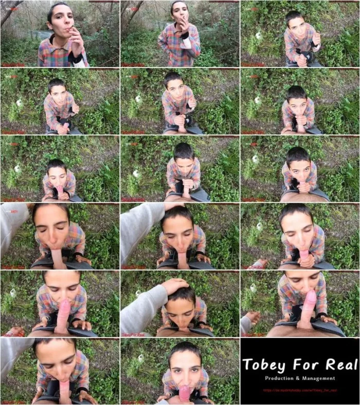 Tobey_for_real - Tatiana - Smoking OutDoor - FaceFuck - Gesichtsbesamung [FullHD 1080p] (MDH)