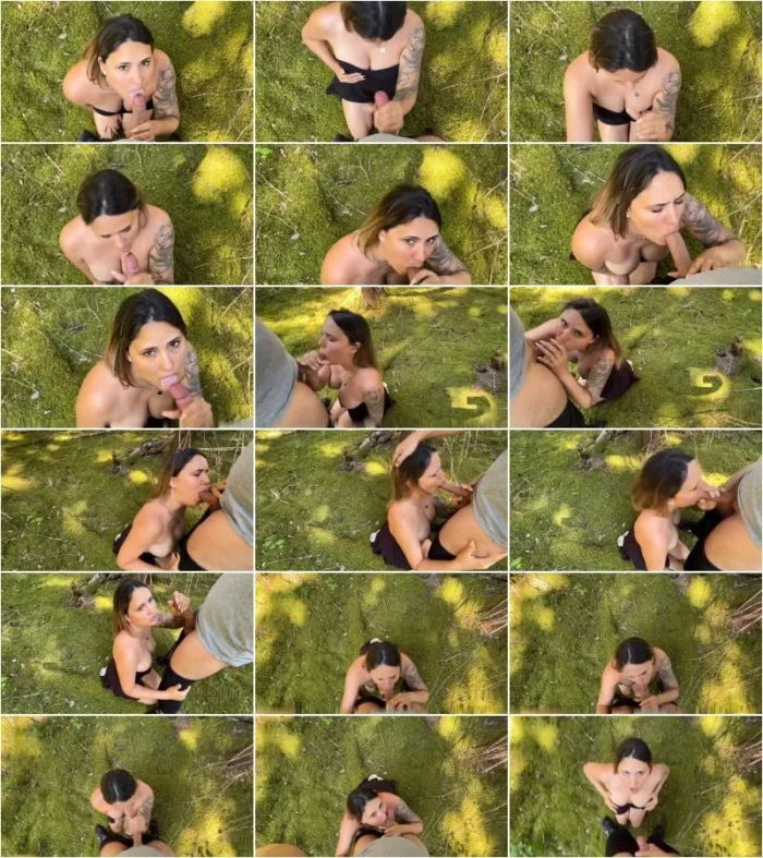 x_lady_69 - Abmelken im Freien - Outdoor Blowjob - Spritz mich voll [HD 720p] (MDH)